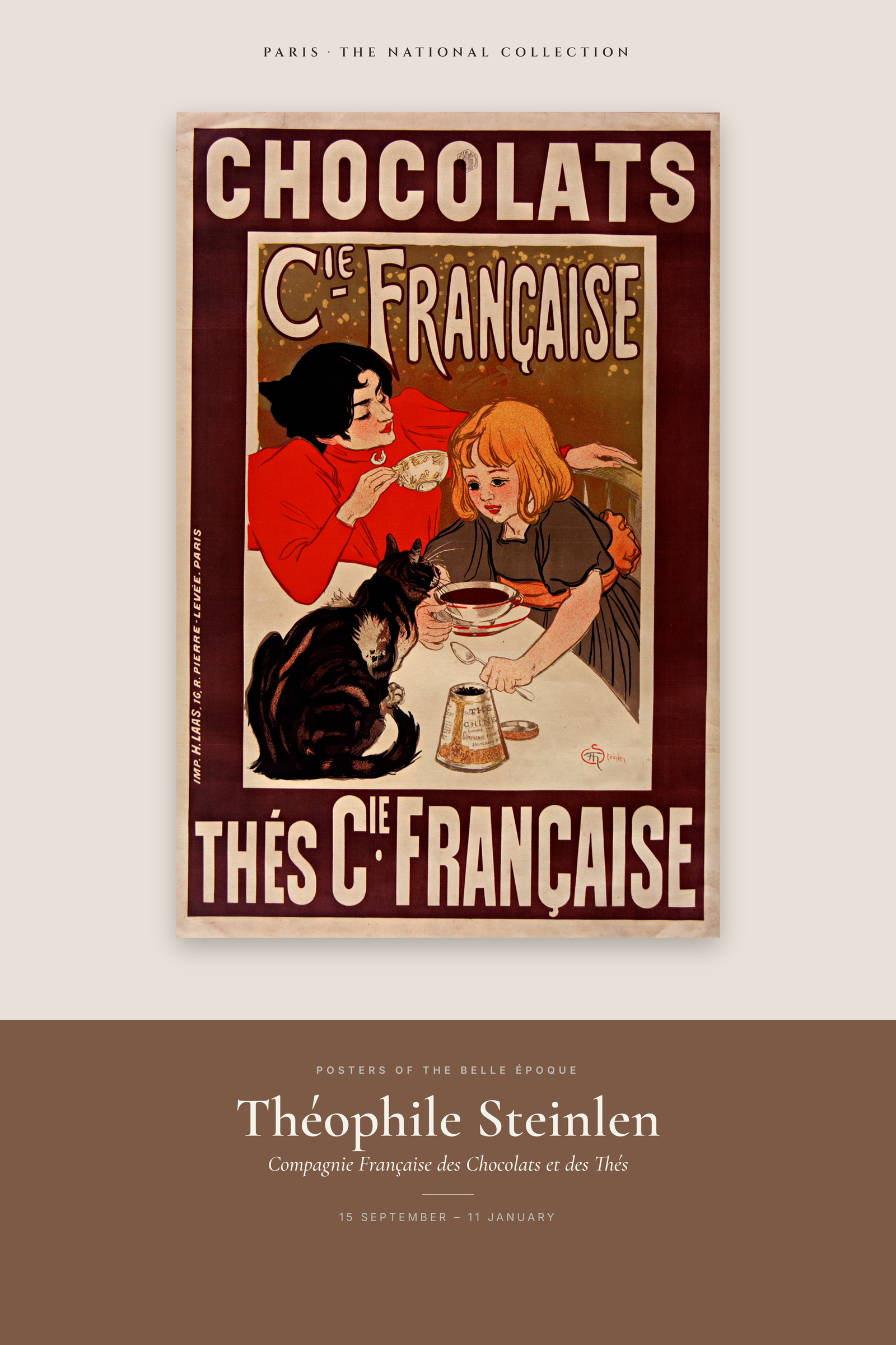 Compagnie Française des Chocolats et des Thés — Exhibition Poster