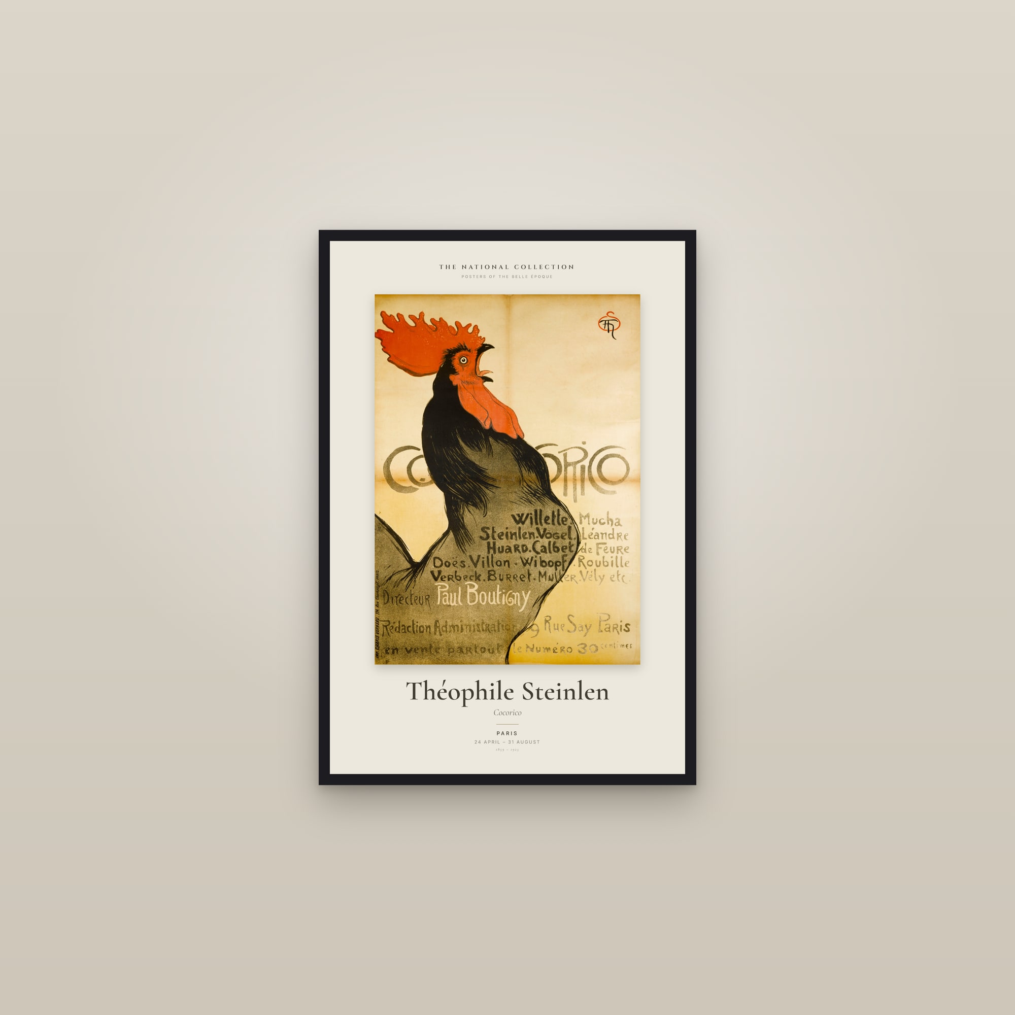 Cocorico — Exhibition Poster