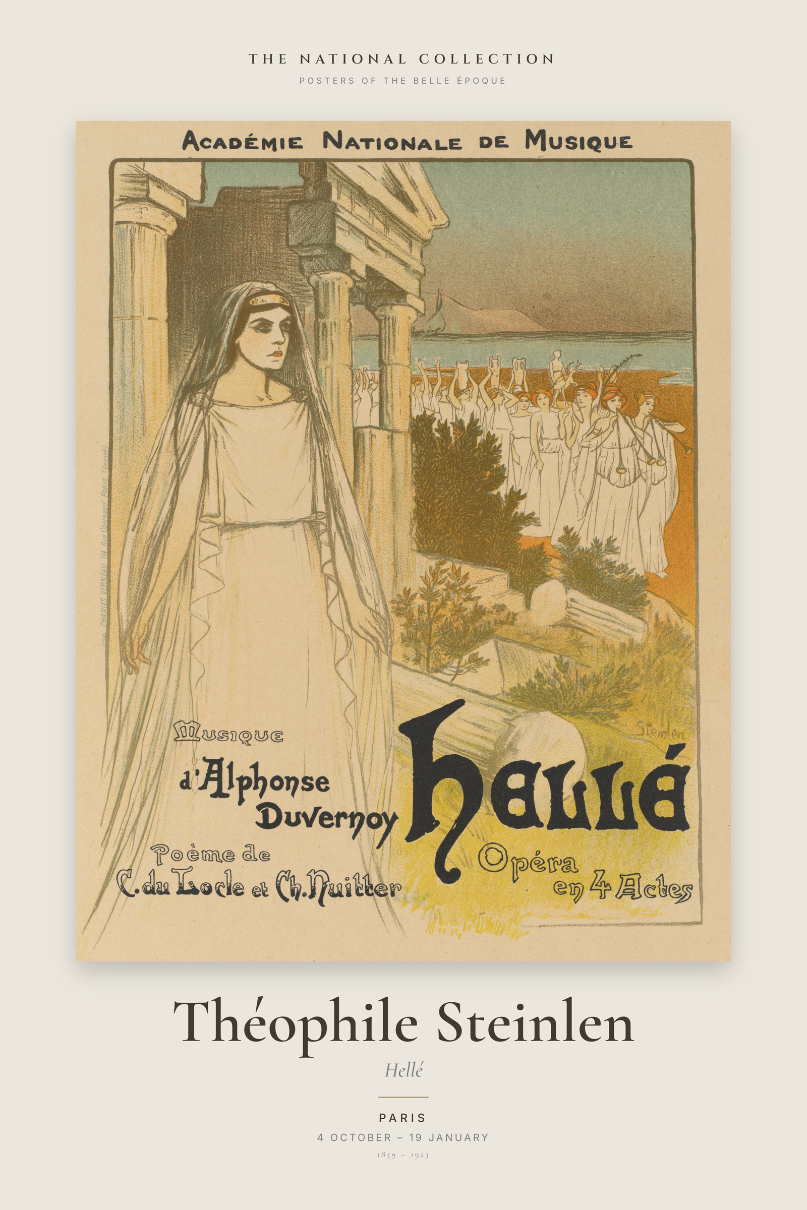 Hellé — Exhibition Poster