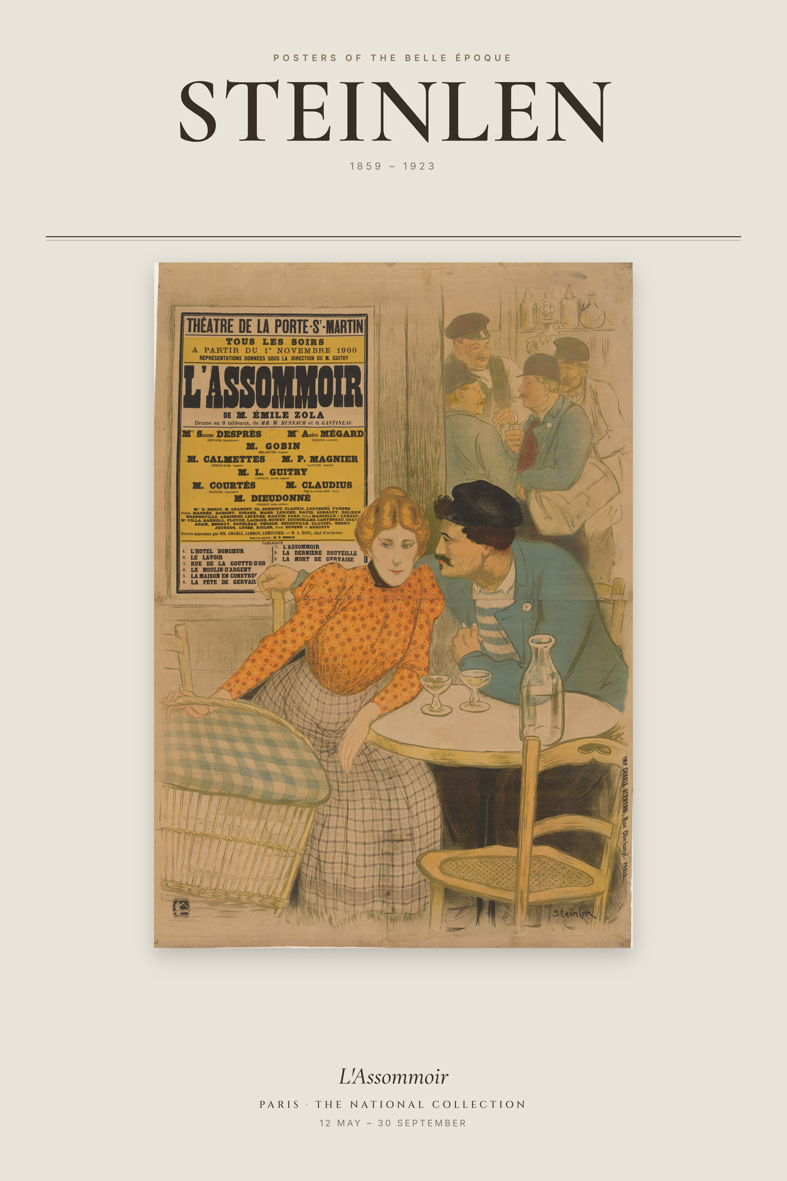 L'Assommoir — Exhibition Poster
