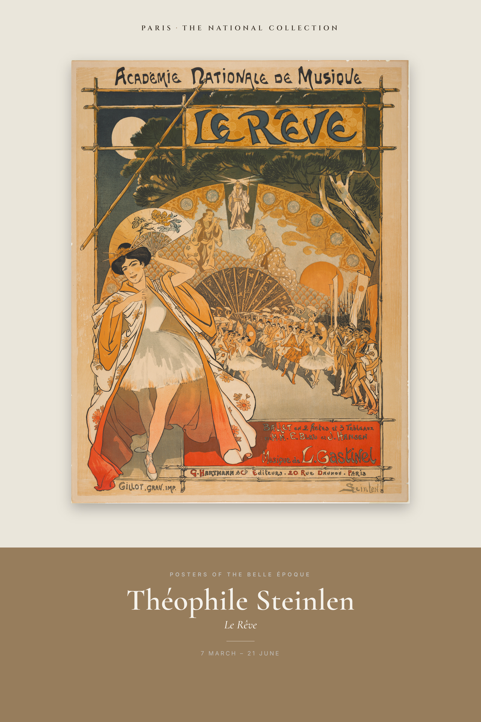 Le Rêve — Exhibition Poster