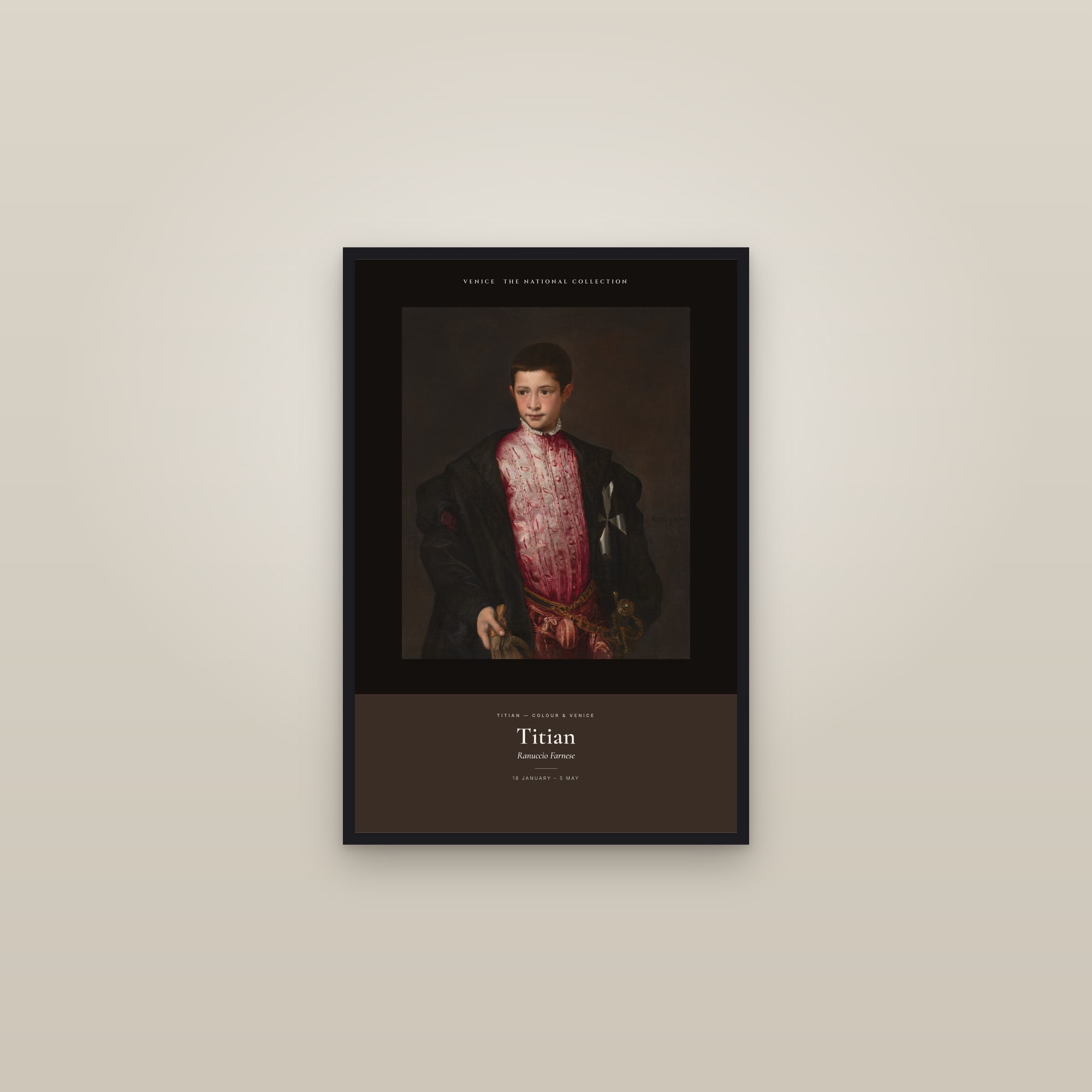Ranuccio Farnese — Exhibition Poster