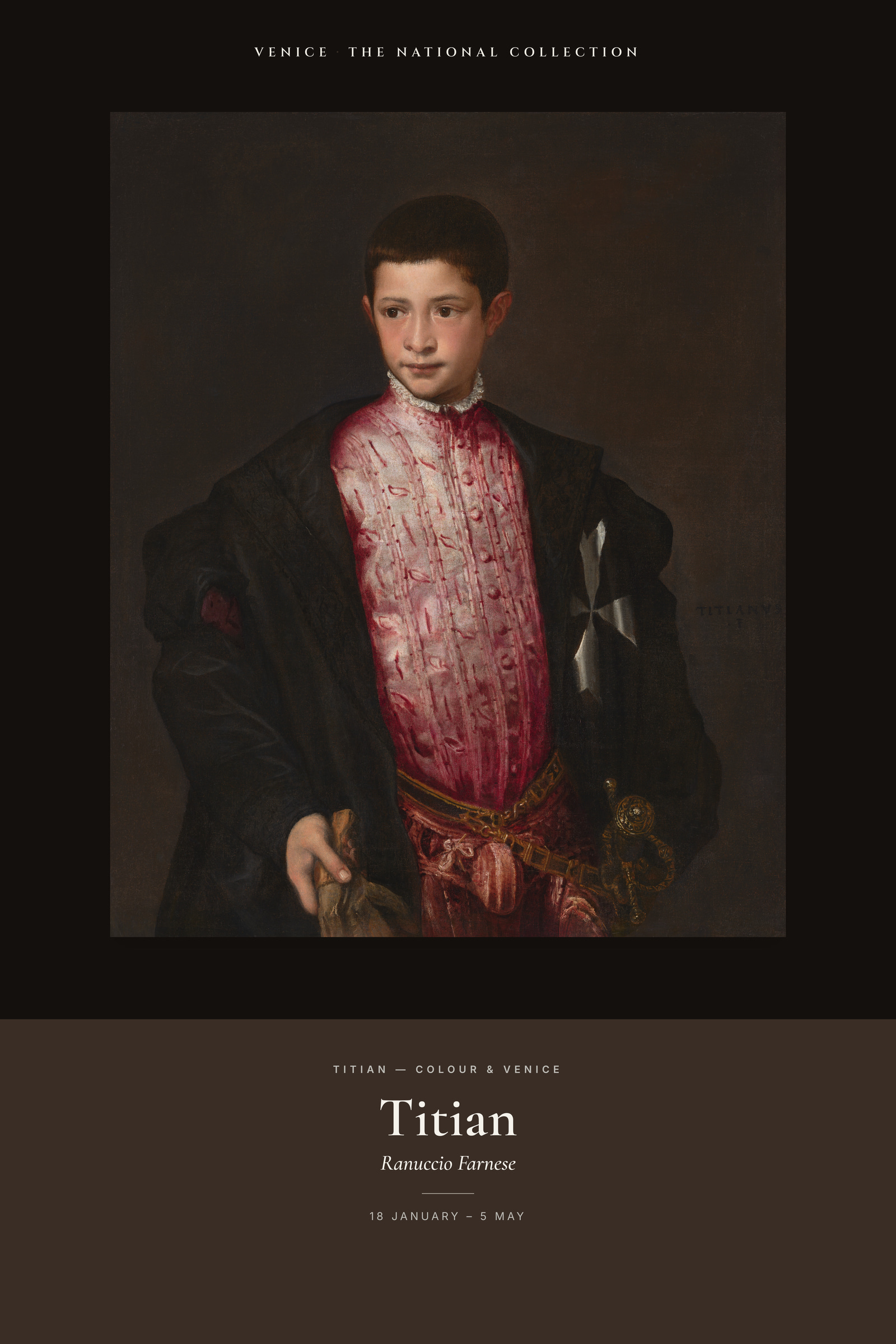 Ranuccio Farnese — Exhibition Poster