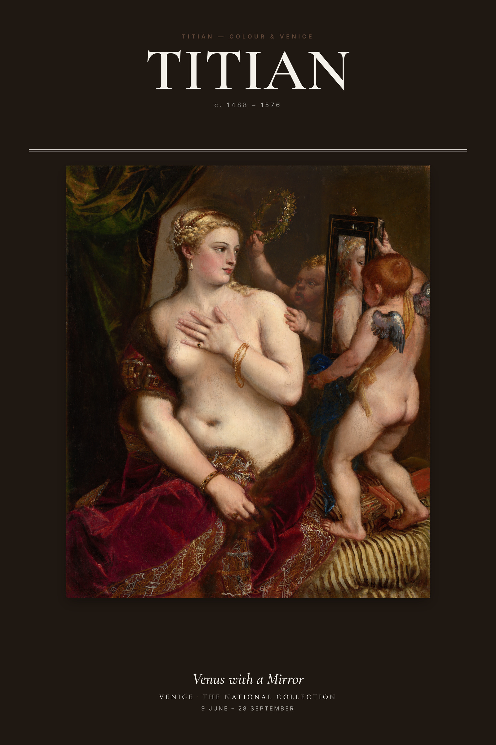 Venus with a Mirror — Exhibition Poster