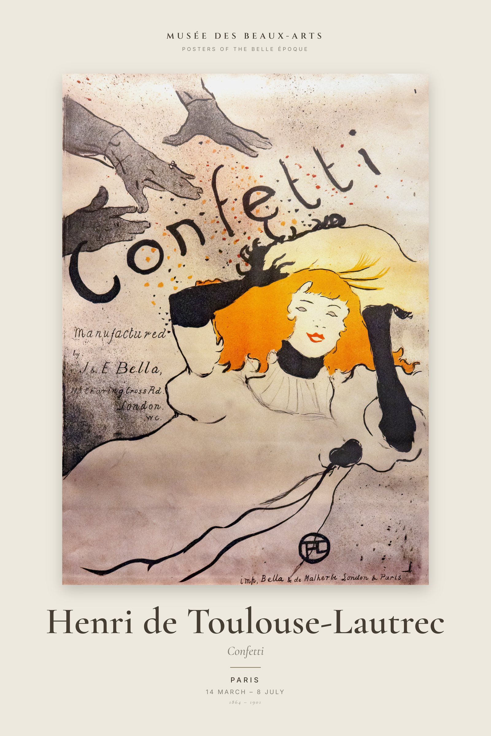 Confetti — Exhibition Poster