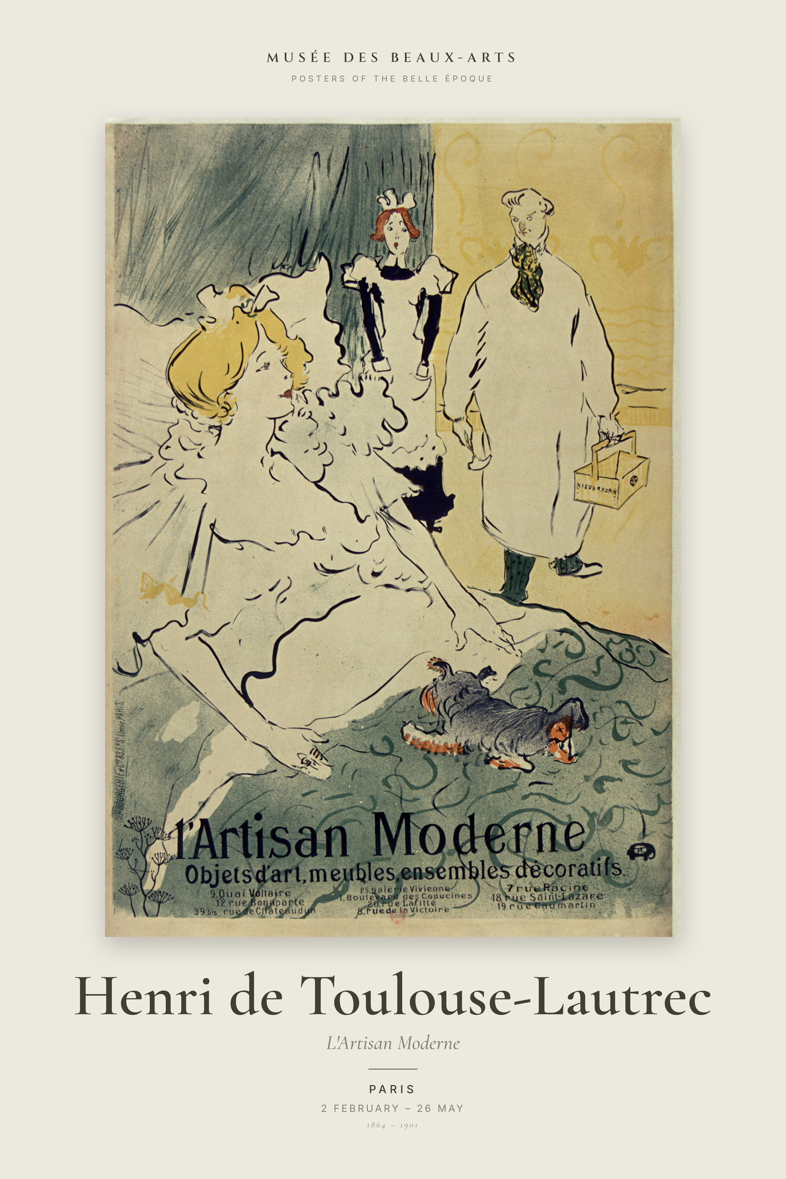 L'Artisan Moderne — Exhibition Poster