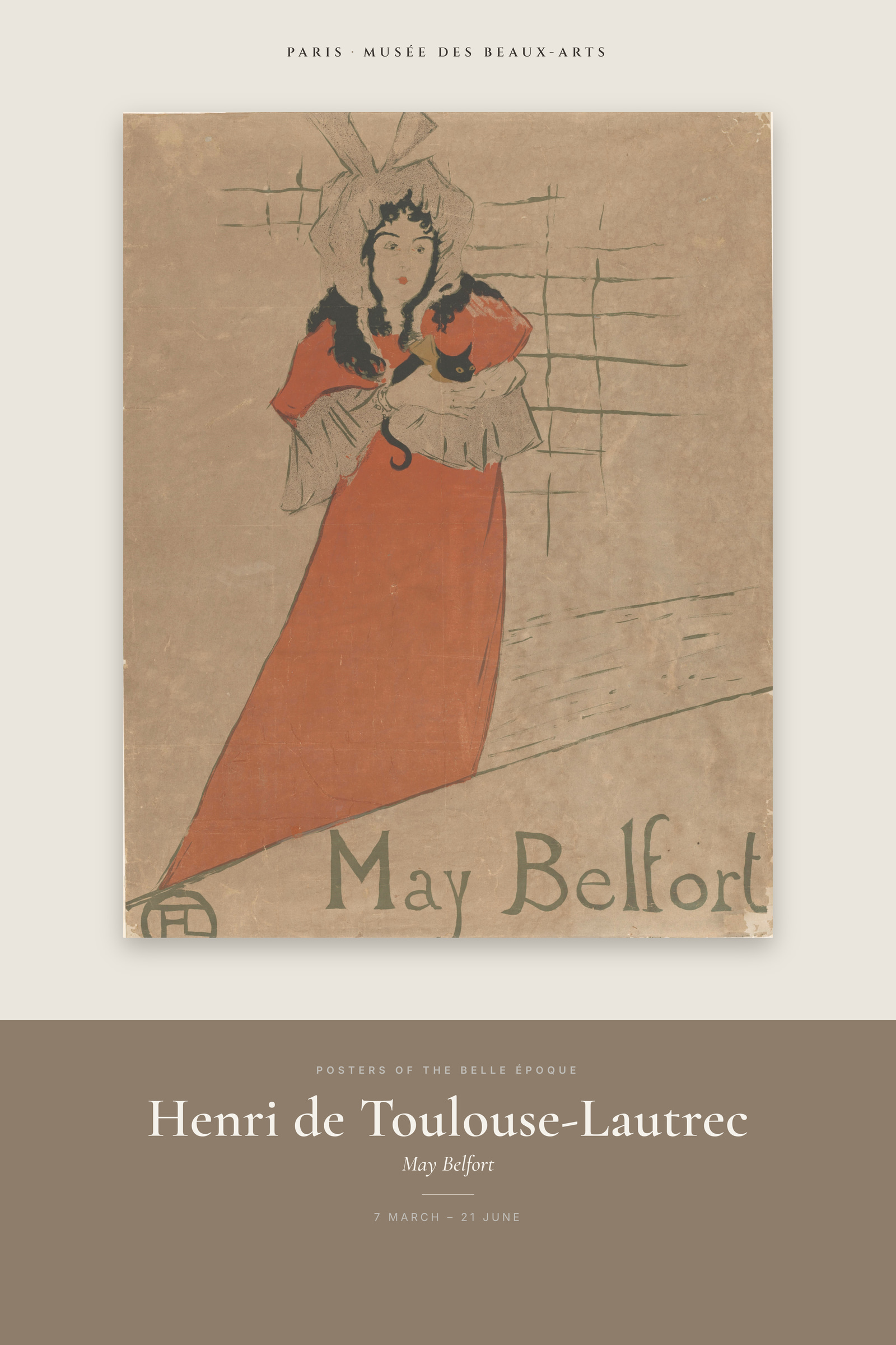 May Belfort — Exhibition Poster