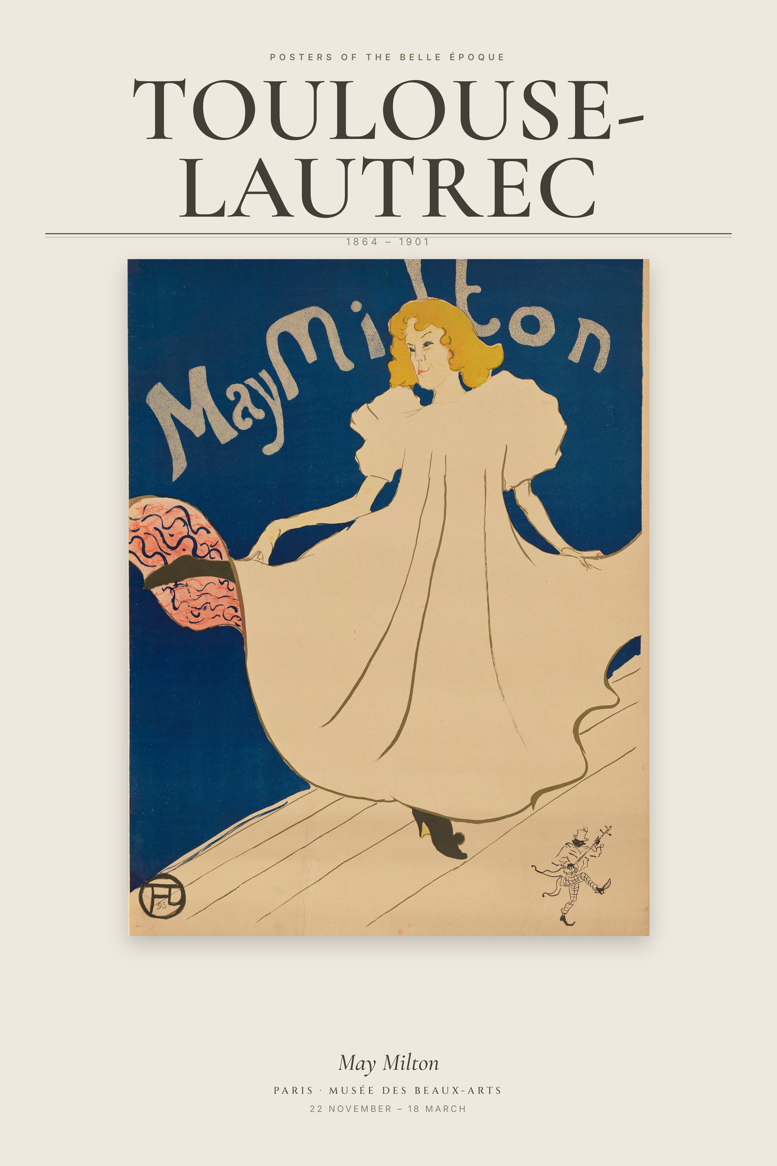 May Milton — Exhibition Poster