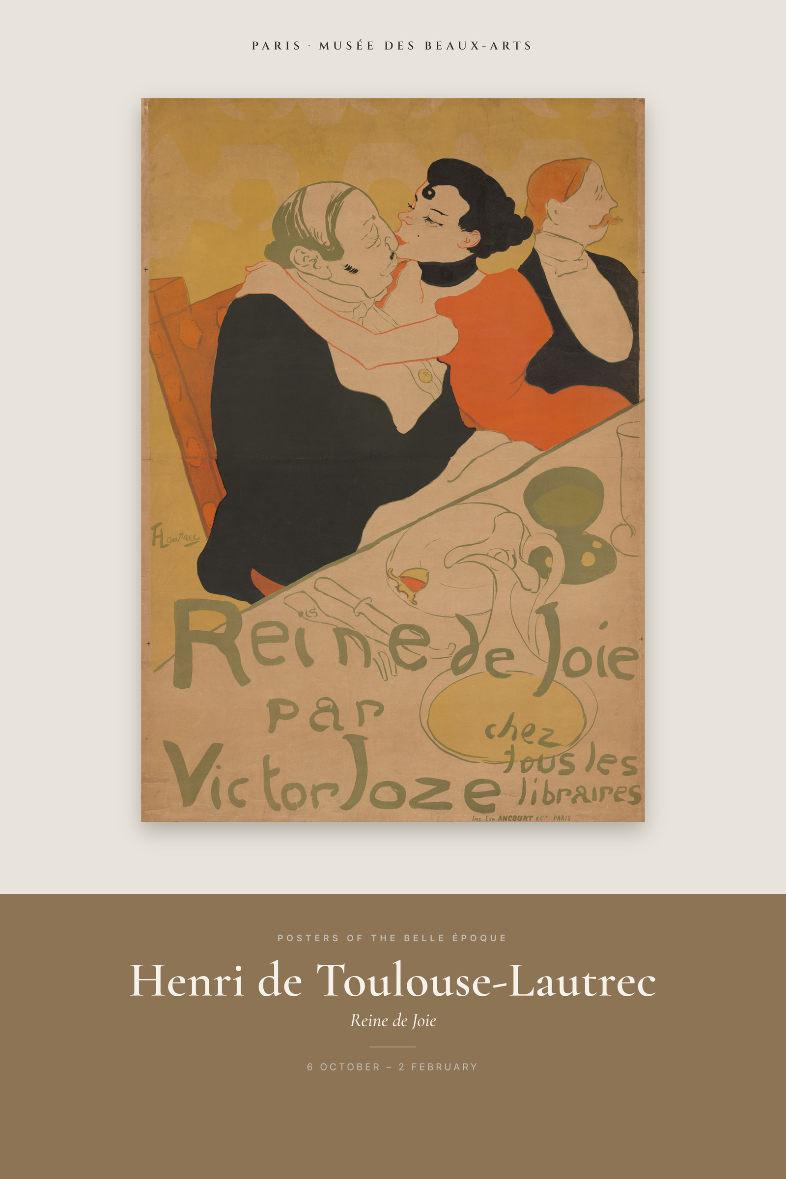 Reine de Joie — Exhibition Poster
