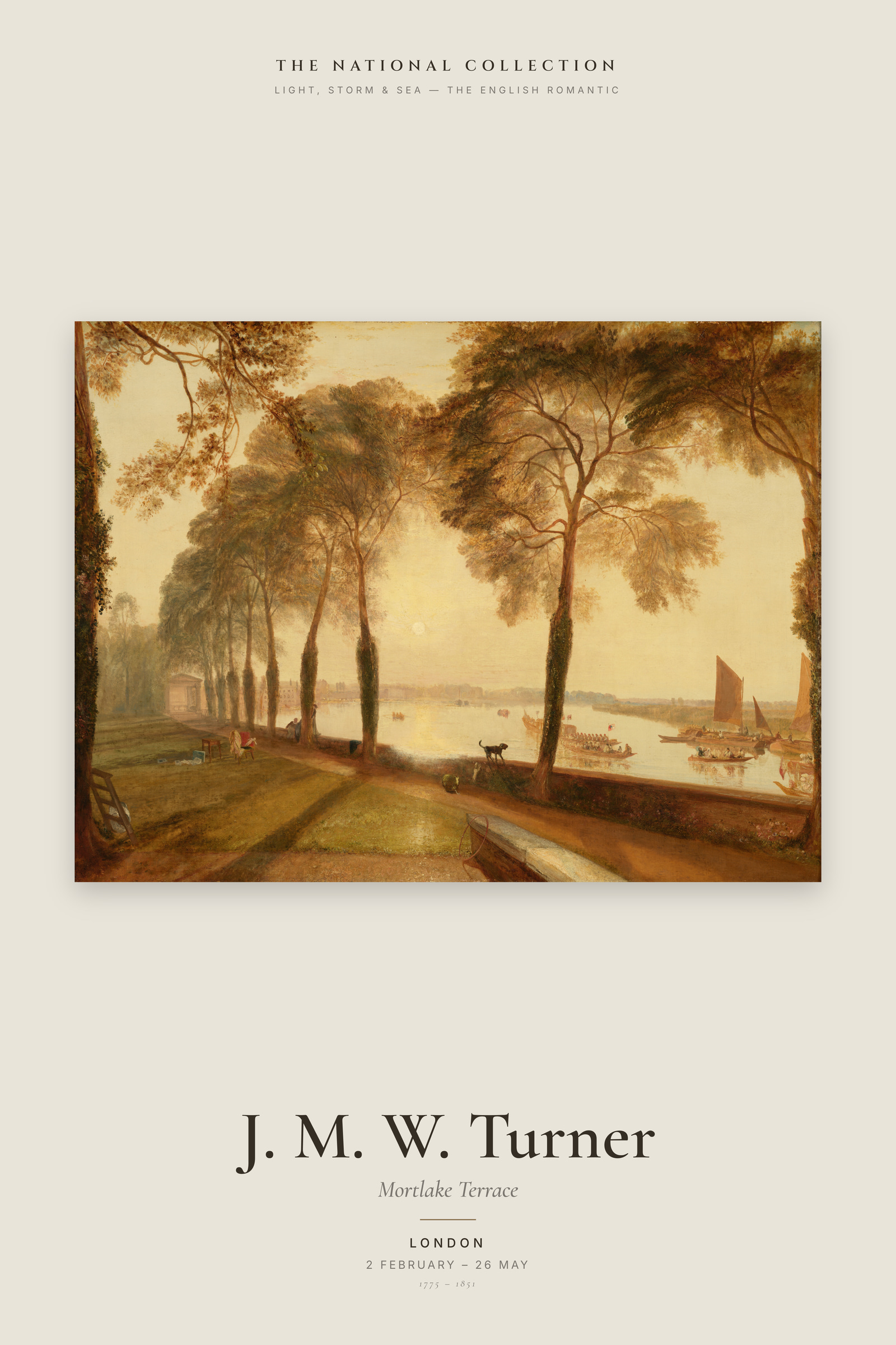 Mortlake Terrace — Exhibition Poster