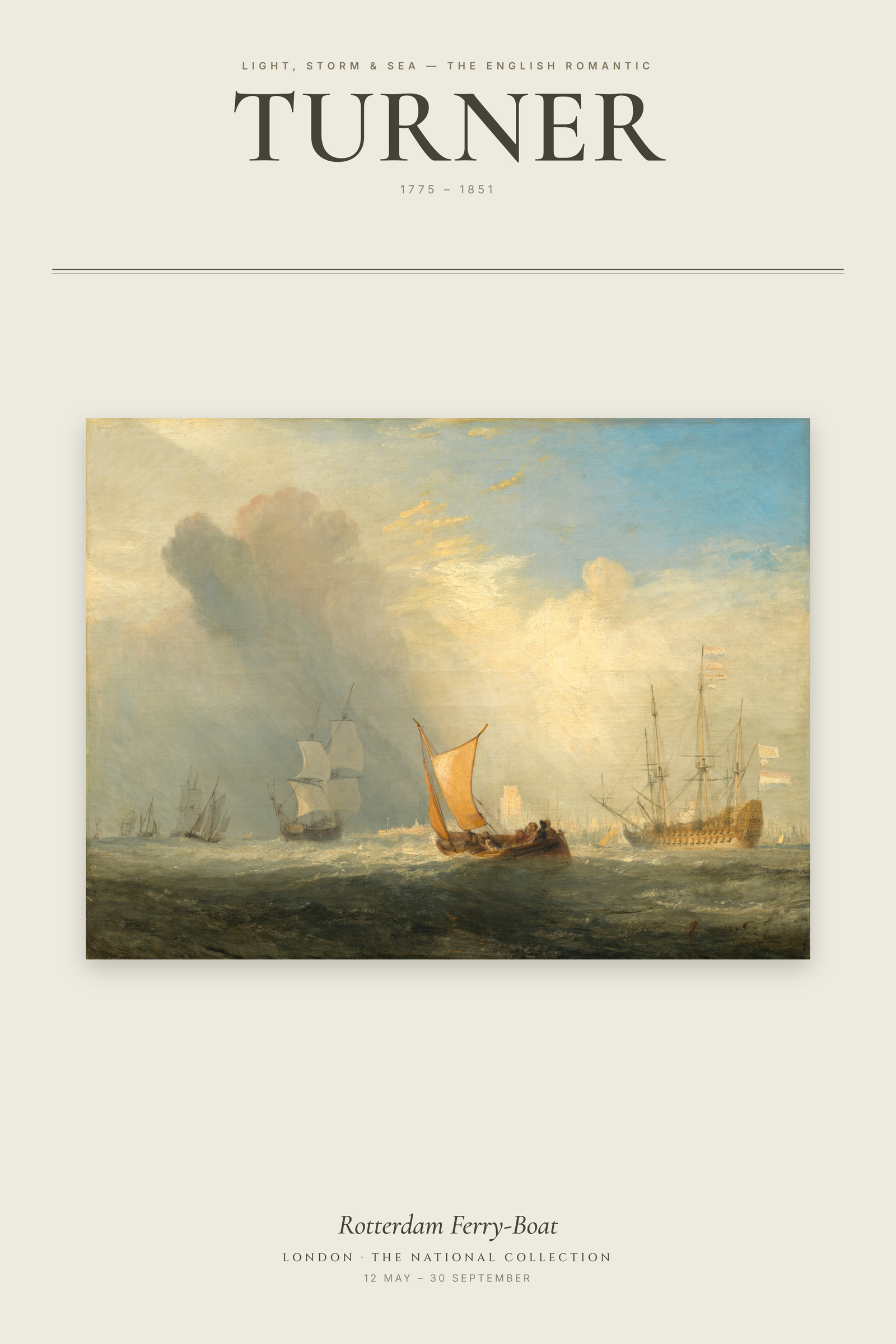 Rotterdam Ferry-Boat — Exhibition Poster