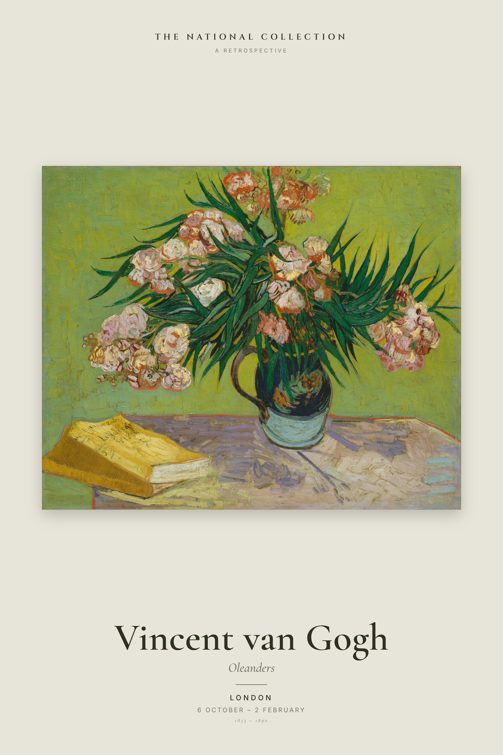 Oleanders — Exhibition Poster