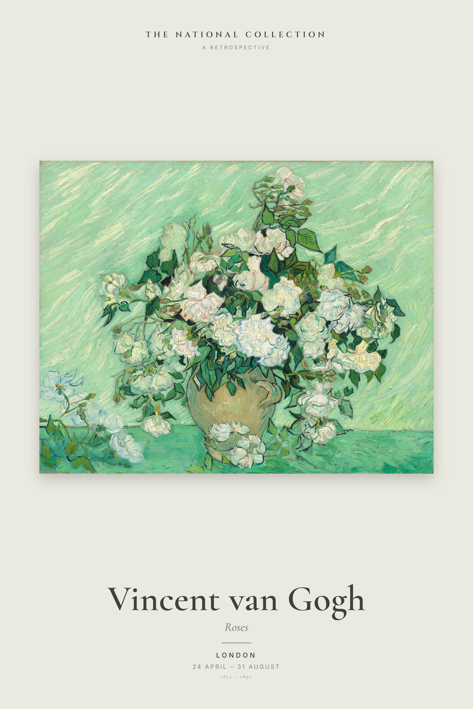 Roses — Exhibition Poster