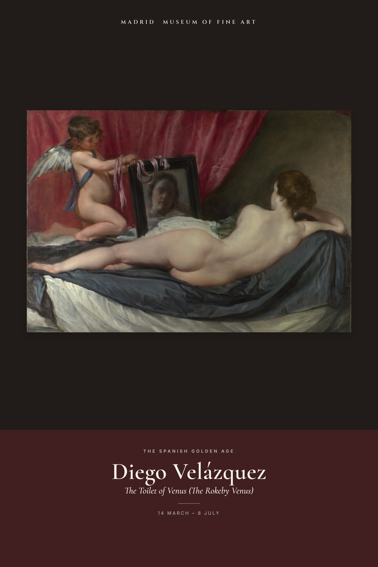 The Toilet of Venus (The Rokeby Venus) — Exhibition Poster