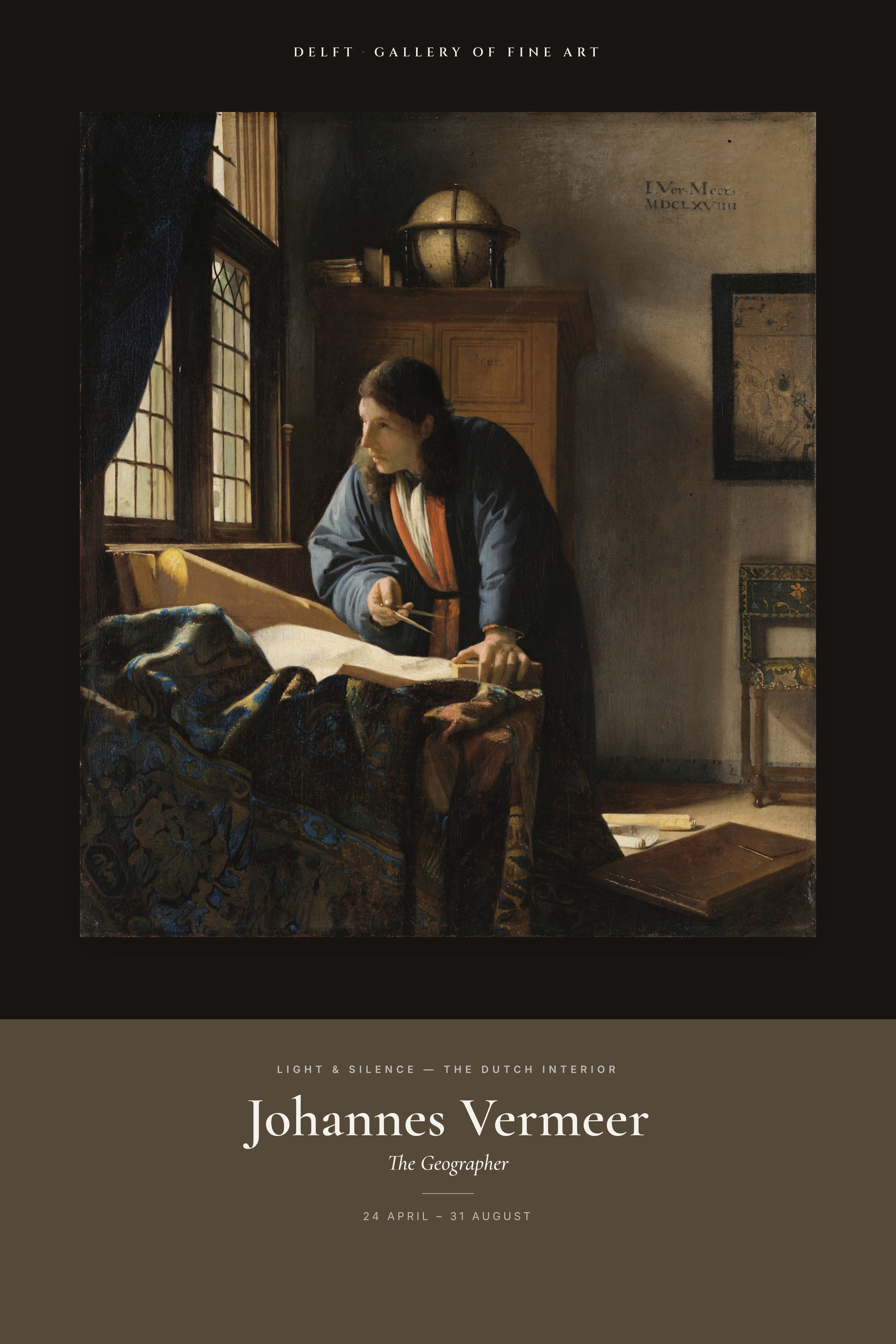 The Geographer — Exhibition Poster