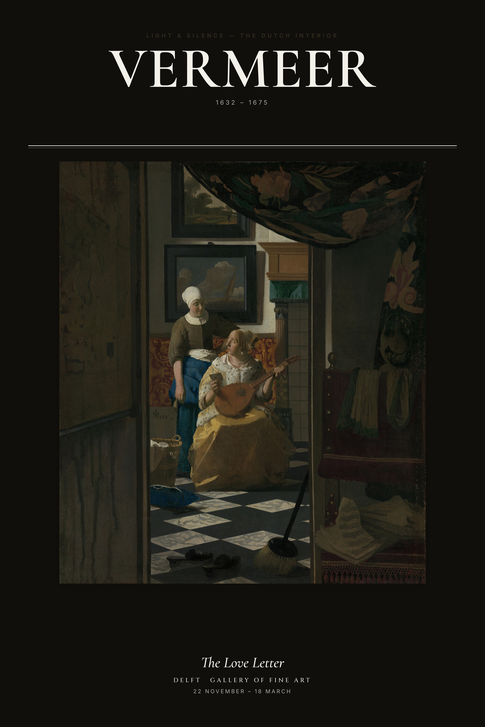 The Love Letter — Exhibition Poster
