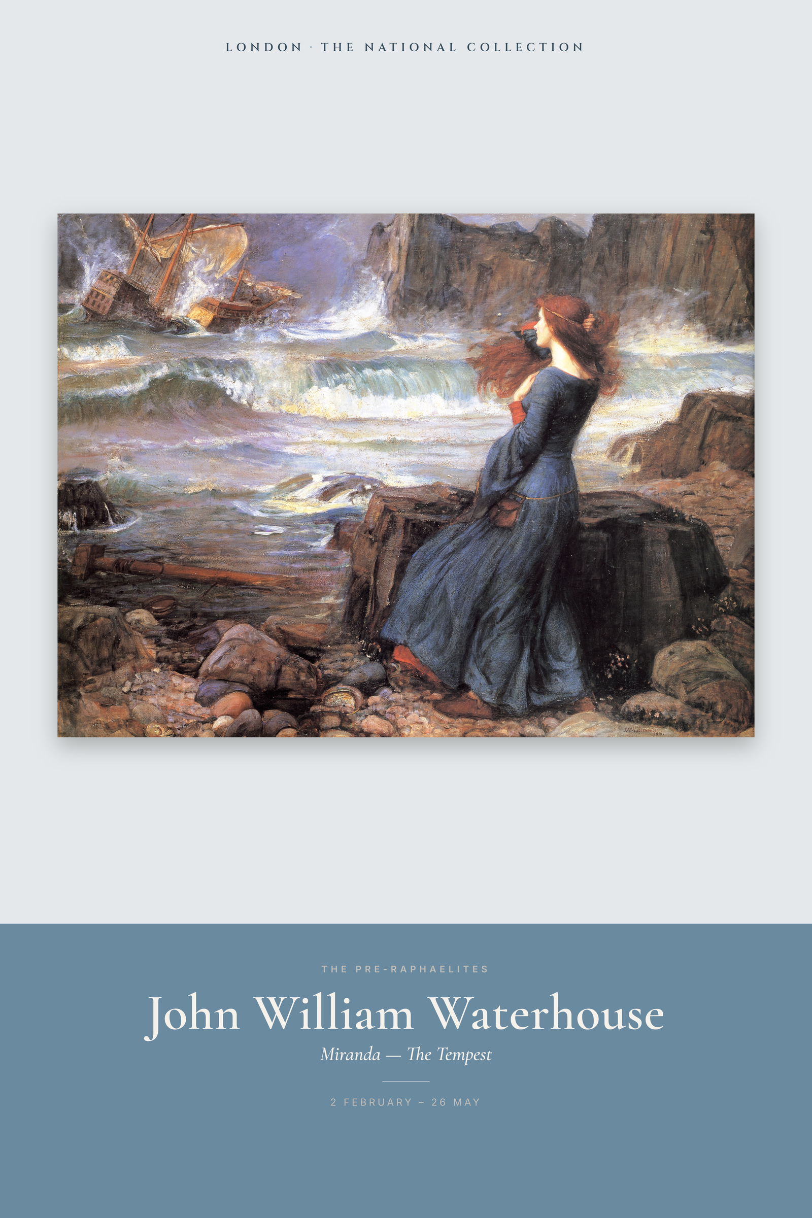 Miranda — The Tempest — Exhibition Poster