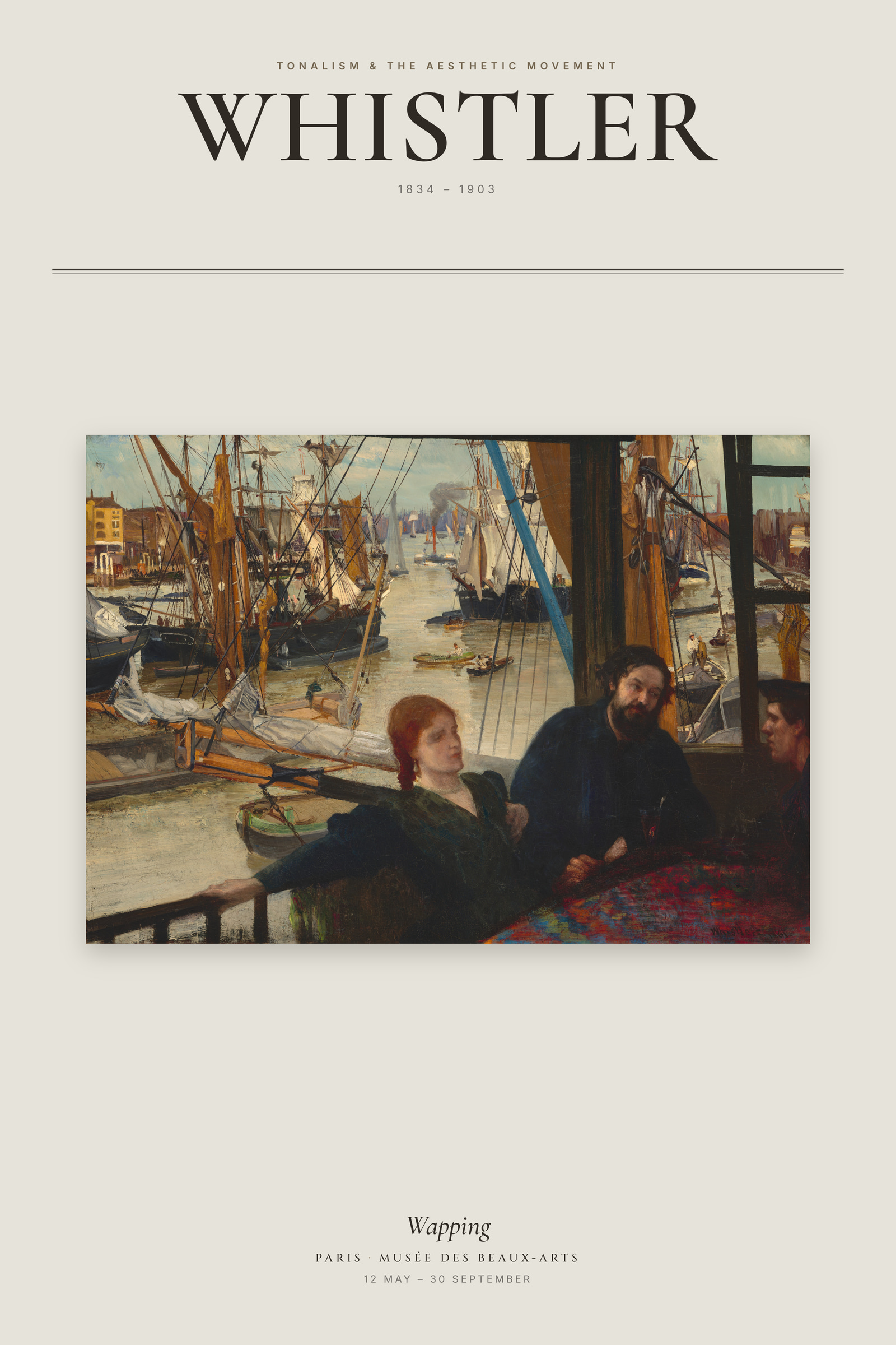 Wapping — Exhibition Poster