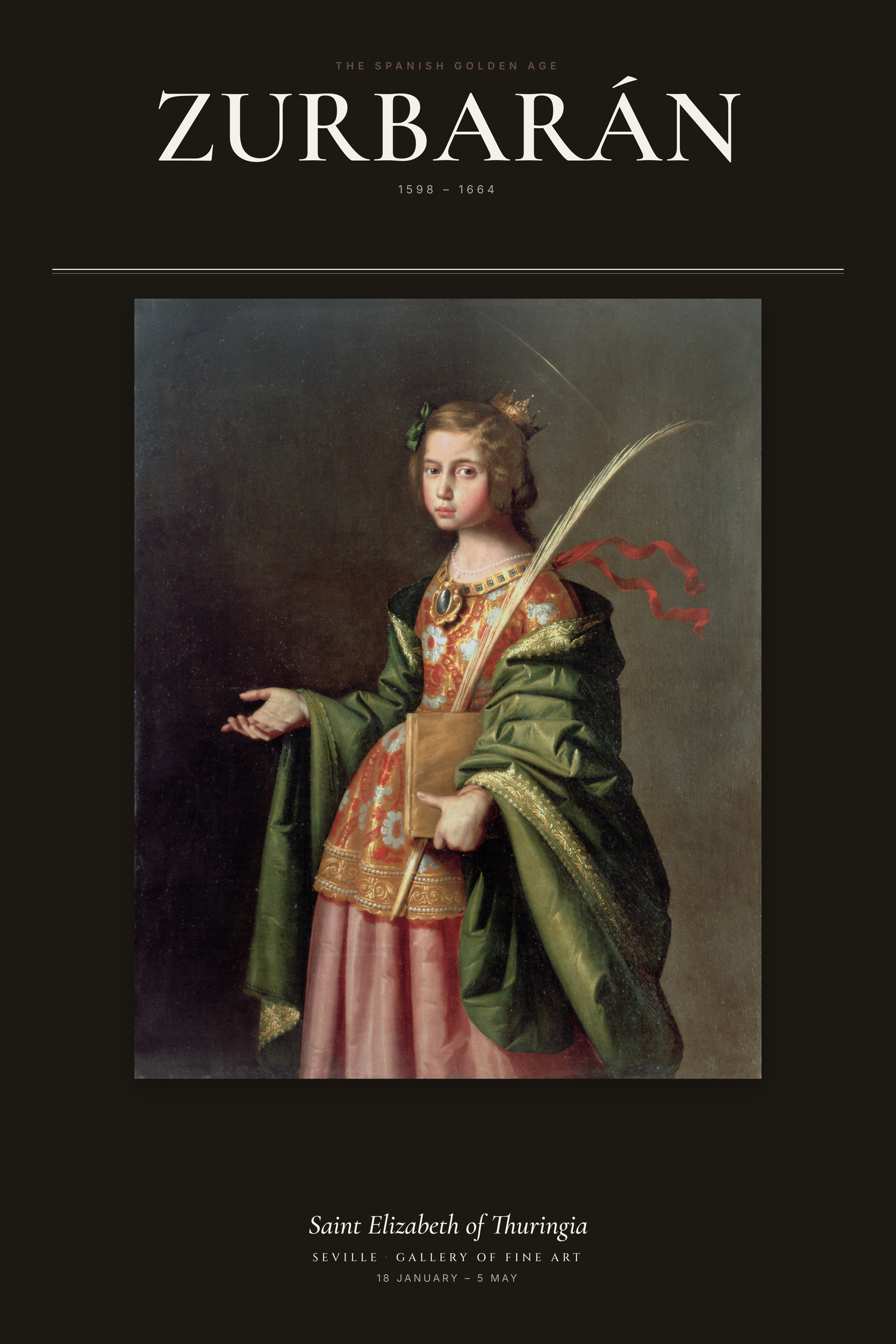 Saint Elizabeth of Thuringia — Exhibition Poster