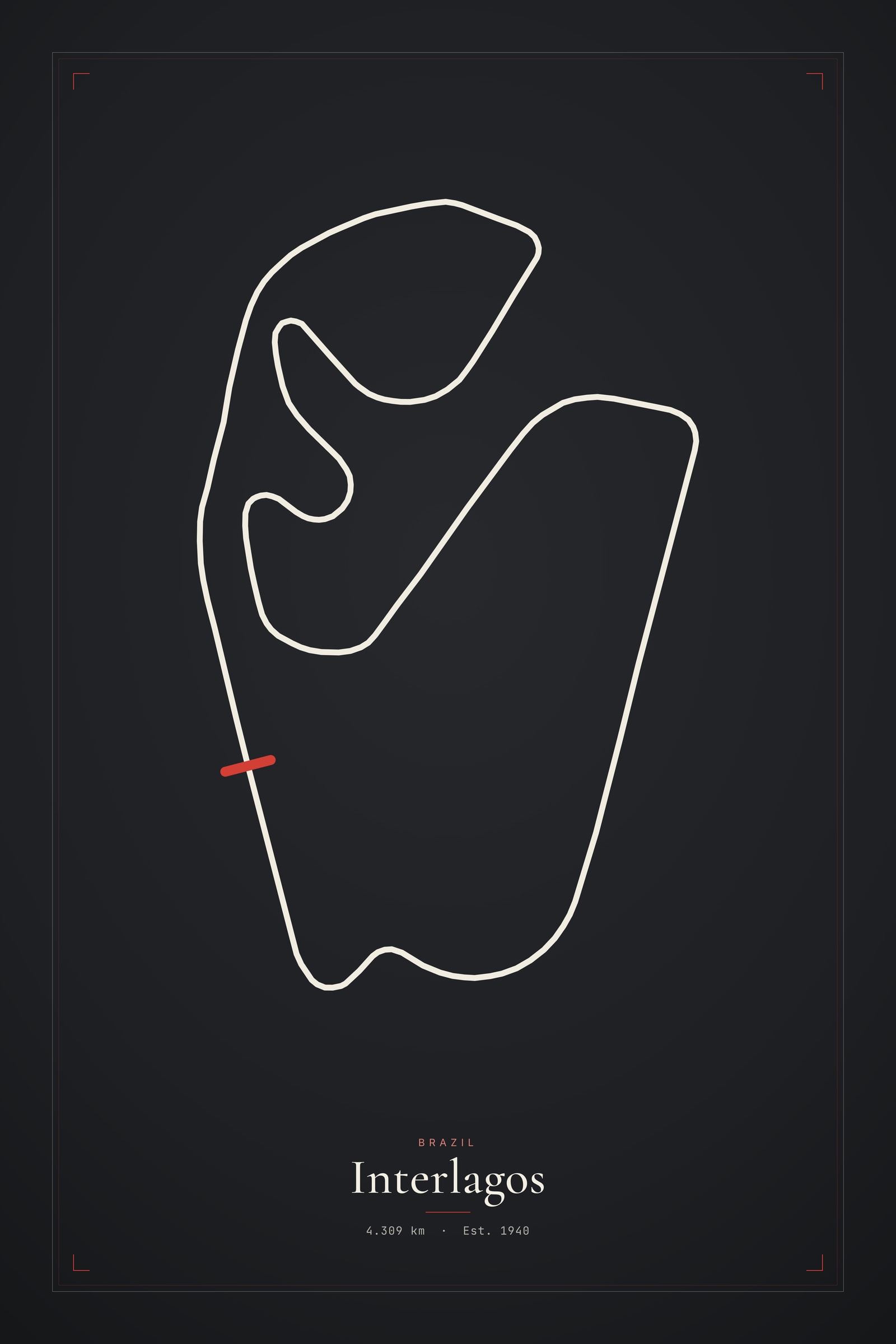 Interlagos — Circuit Print