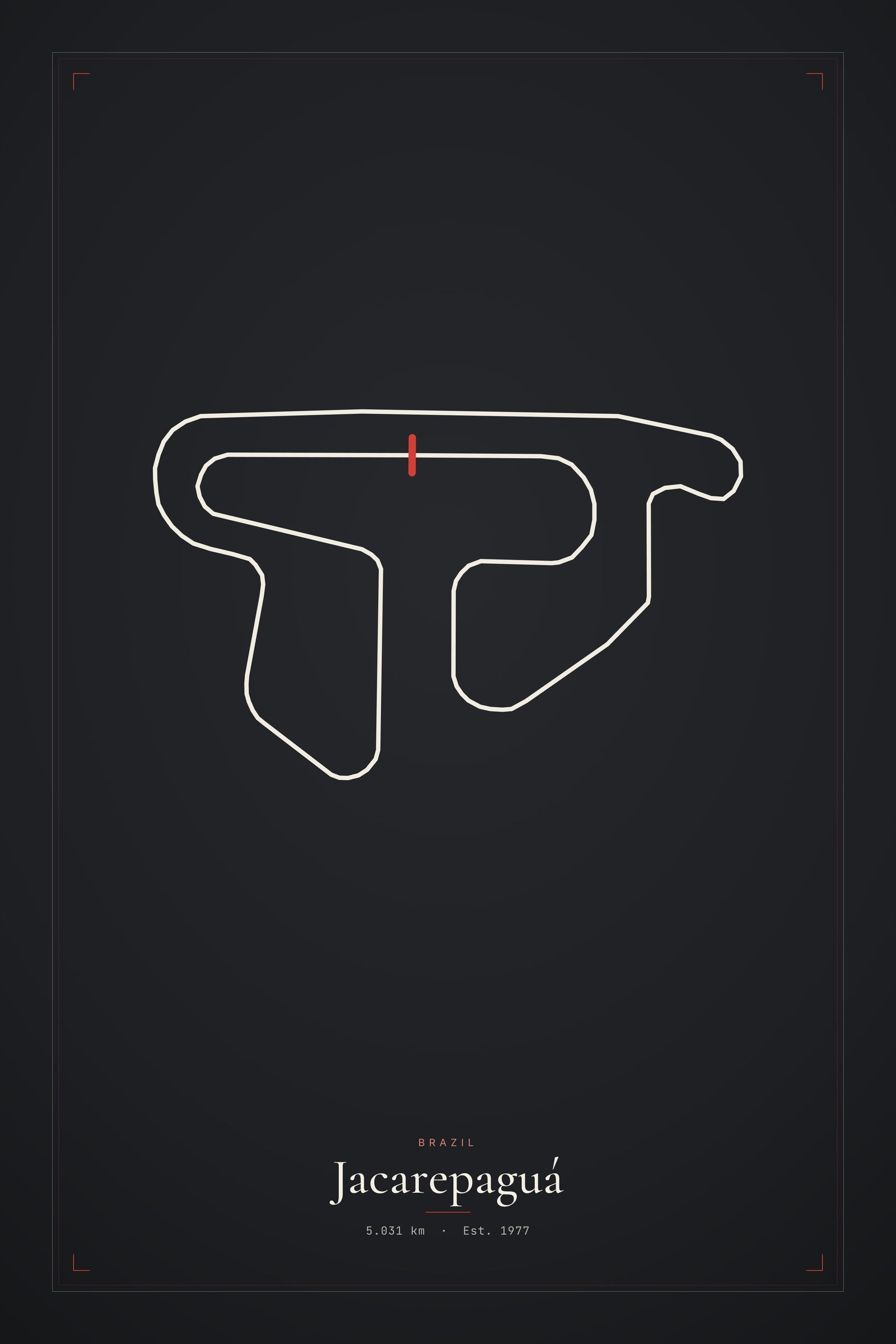 Jacarepaguá — Circuit Print