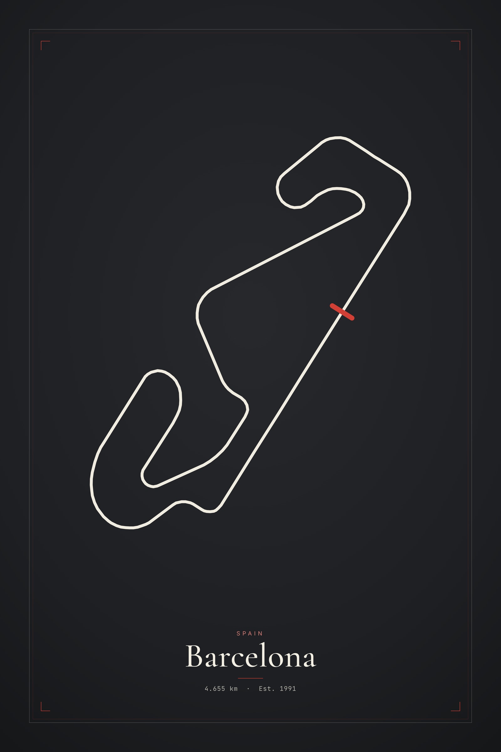 Barcelona — Circuit Print