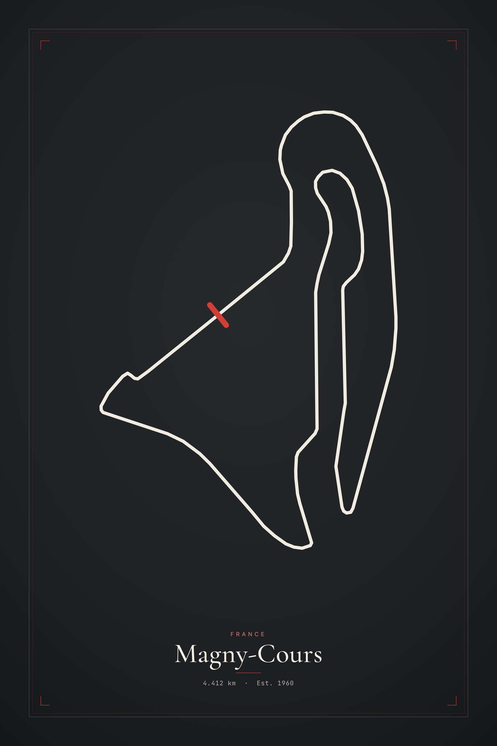 Magny-Cours — Circuit Print