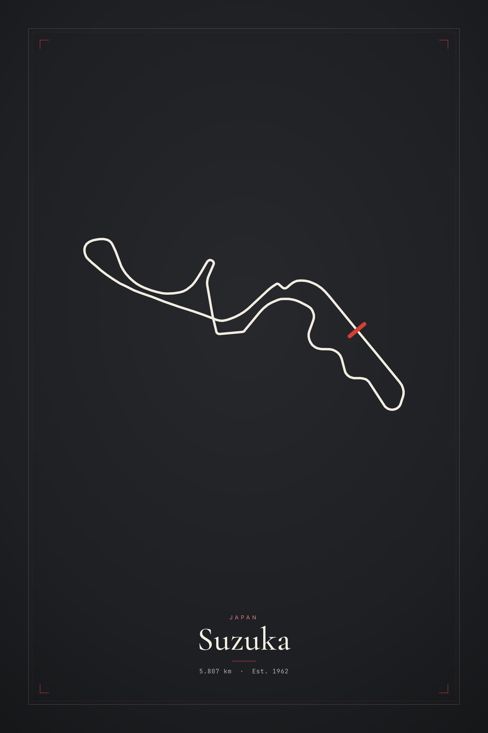 Suzuka — Circuit Print