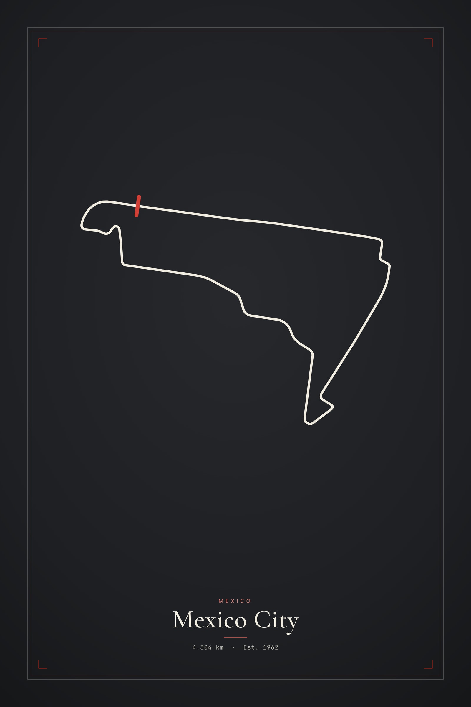 Mexico City — Circuit Print