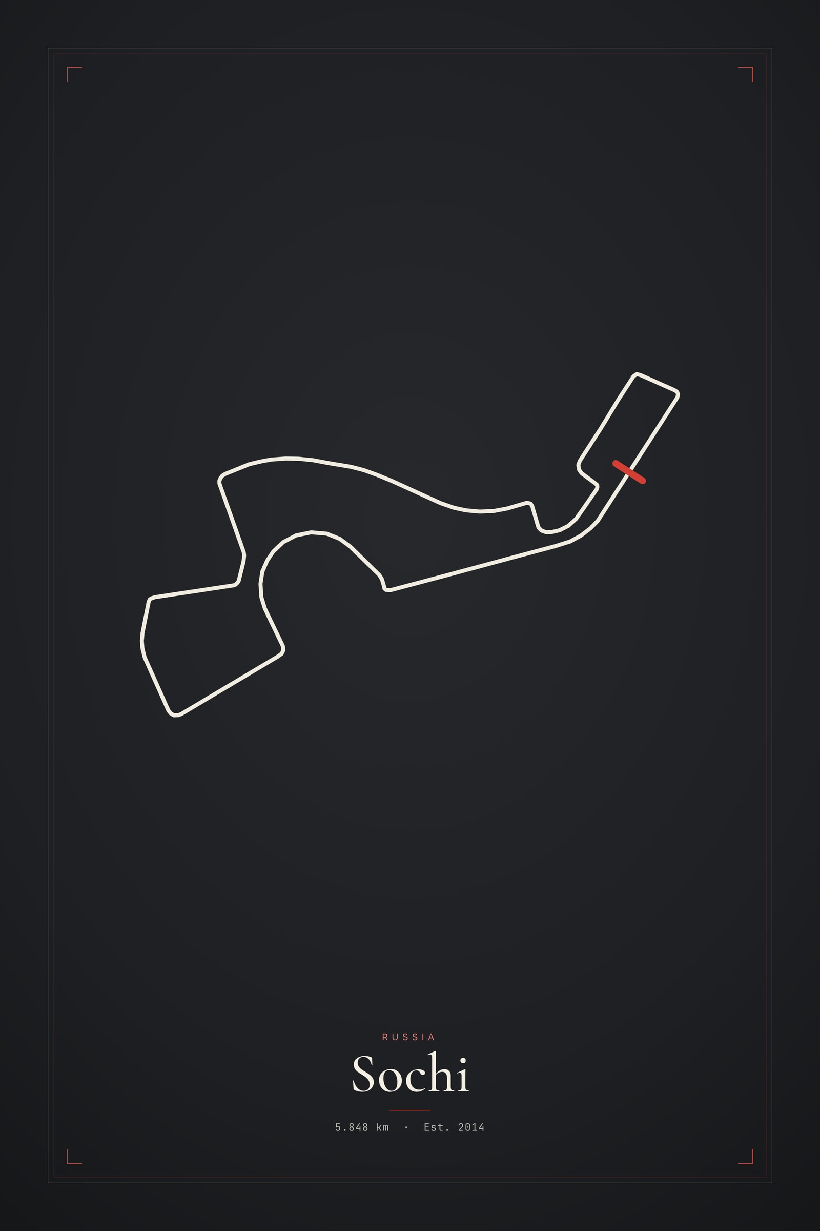 Sochi — Circuit Print