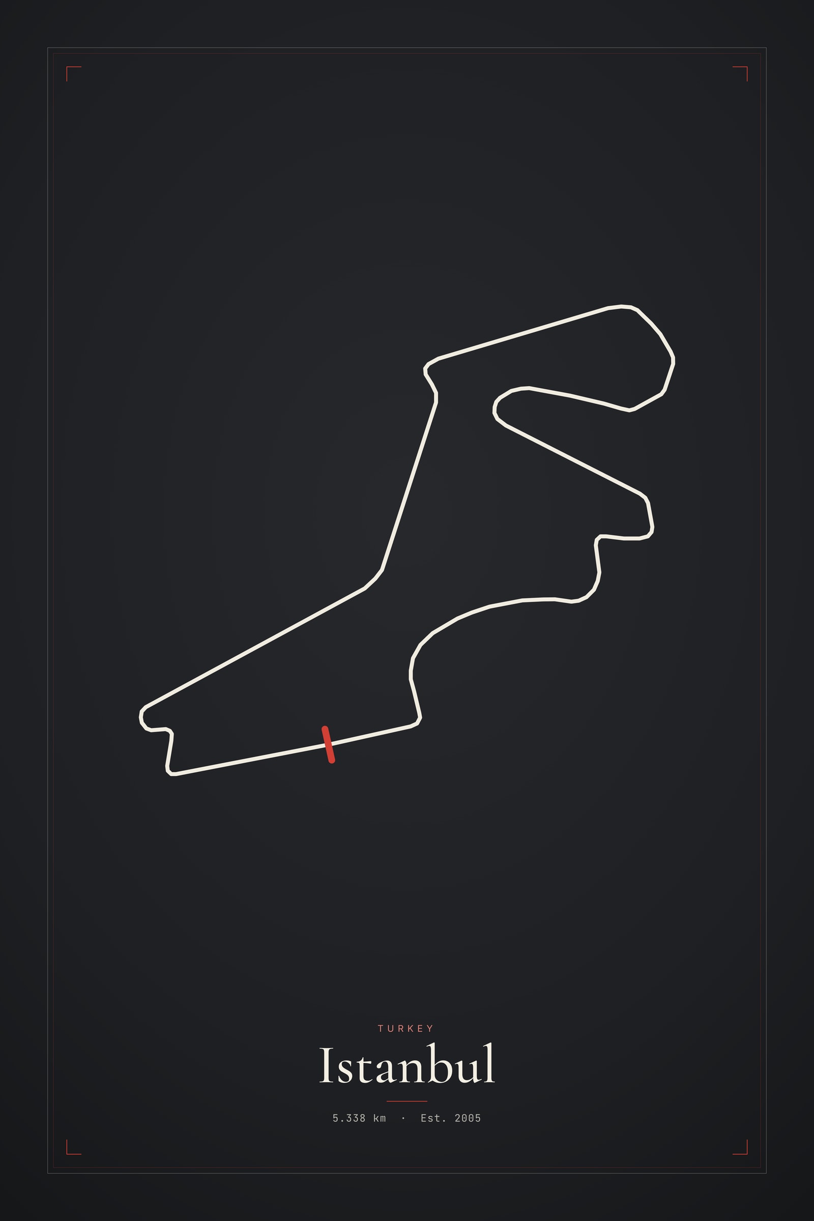 Istanbul — Circuit Print