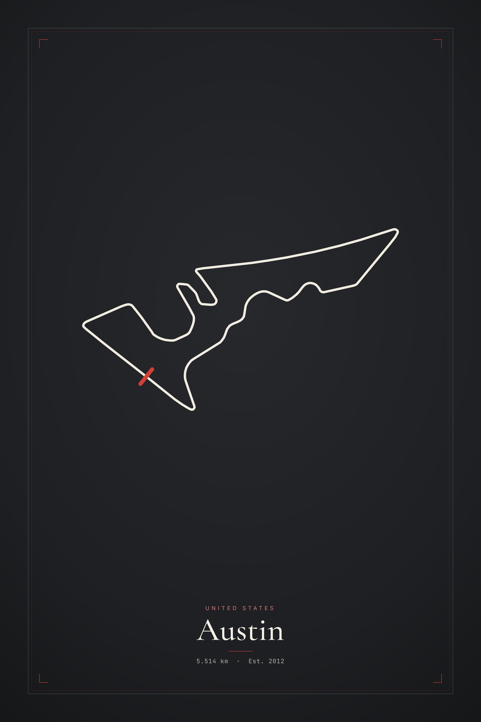 Austin — Circuit Print