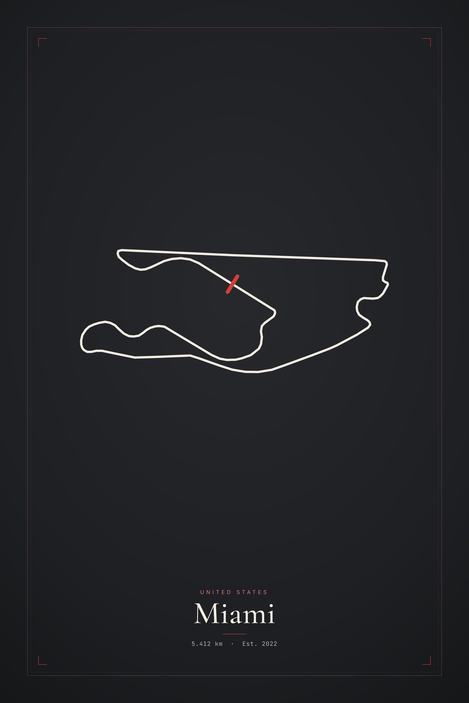 Miami — Circuit Print