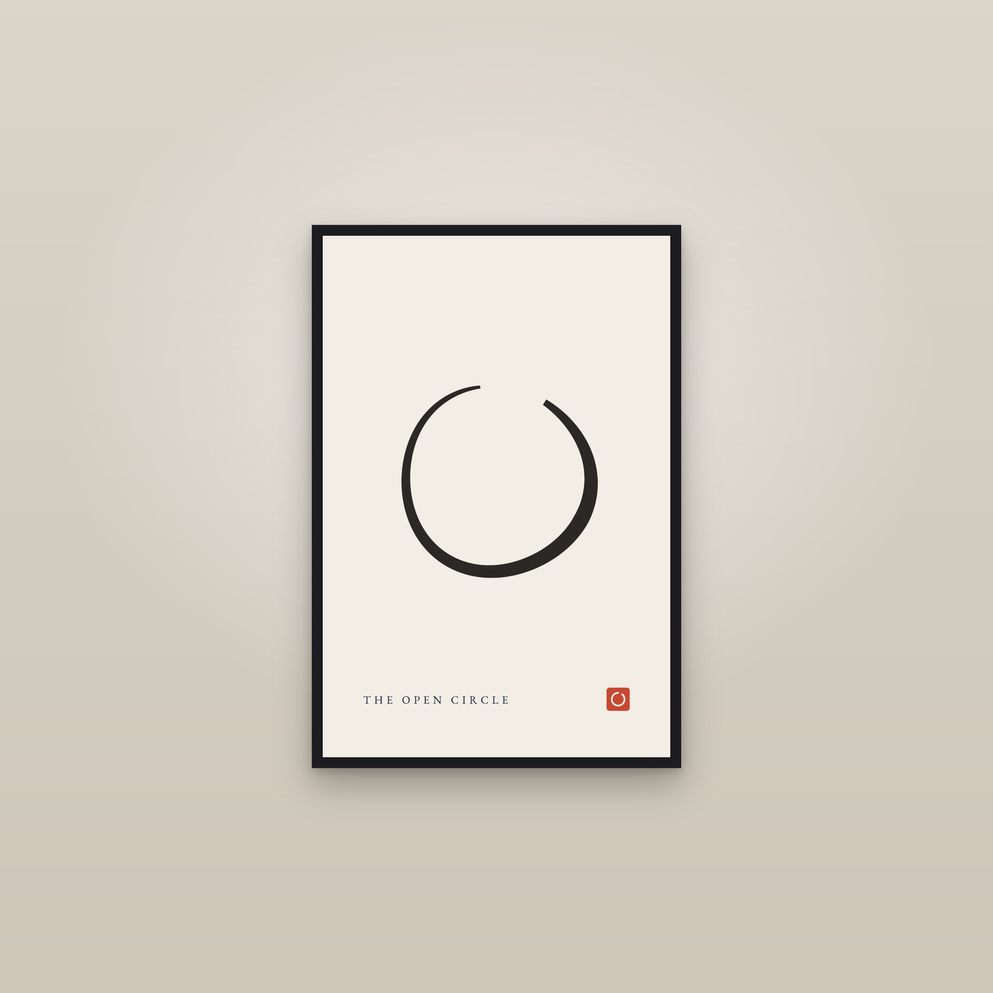 Enso Circle Print — The Open Circle